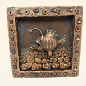 RELIEF IMAGE ANGLER FISH